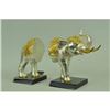Image 3 : Gold Plexiglases Elephant Sculpture