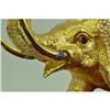 Image 6 : Gold Plexiglases African Elephant Sculpture
