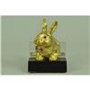 Image 3 : Gold Plexiglases Easter Bunny Cardholder Sculpture
