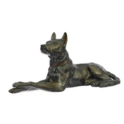Basenji Dog Bronze Sculpture