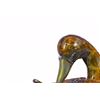Image 5 : Standing Duck Brass Cold Painted Bird Sculpture