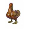 Image 9 : Standing Duck Brass Cold Painted Bird Sculpture