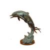 Image 1 : Scuba Diver Bronze Sculpture on Marble Base Figure