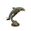 Image 8 : Scuba Diver Bronze Sculpture on Marble Base Figure