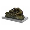 Image 5 : Lambeaux Two Lesbian Girl Bronze Sculpture on Marble Base Figurine