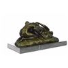 Image 6 : Lambeaux Two Lesbian Girl Bronze Sculpture on Marble Base Figurine