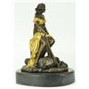 Image 4 : Fantastic Bronze Sculpture Classical Statue on Marble Base