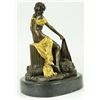 Image 5 : Fantastic Bronze Sculpture Classical Statue on Marble Base