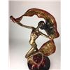 Image 2 : Absolutely Lovely French Bronze Sculpture With Cert. Signed by the Artist