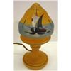 Image 1 : ORANGE ART DECO LAMP