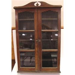 19 CENT. ENGLISH WALL CUPBOARD