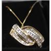 Image 1 : DIAMOND PENDANT & NECKLACE