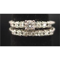 BRILLIANT DIAMOND WEDDING SET