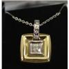 Image 2 : DIAMOND PENDANT & NECKLACE