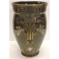 FRENCH FLORAL DEC. VASE