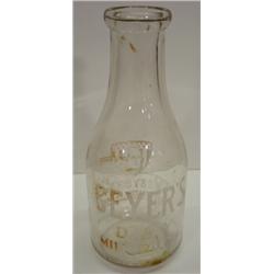 DELAWARE MILK BOTTLE