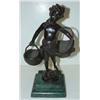 Image 1 : BRONZE STATUETTE OF YOUTH