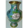Image 2 : PR. OF CLOISONN+ MANTEL VASES