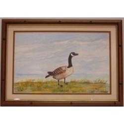 MEADE, FRANK (1977) CANADIAN GOOSE PAINTING