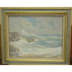 OIL PAINTING OF SEASCAPE
