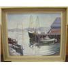 Image 1 : RILEY, ANN PAINTING OF SEAPORT