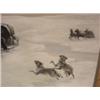 Image 3 : HICKS, WALTER PAINTING OF SLEIGH SCENE