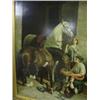 Image 2 : CONTEMP. PRINT ON CANVAS OF STABLE SCENE