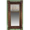 Image 1 : WALNUT MIRROR WITH SHIP DEC.