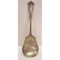 STERLING SILVER SERVING SPOON
