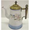 Image 1 : GRANITEWARE FLORAL DEC. TEAPOT
