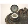 Image 2 : BRASS DOUBLE INKWELL SET
