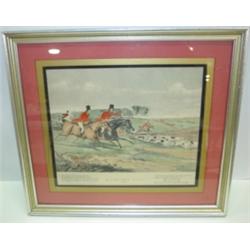 BRITISH FOX HUNT PRINT