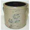 Image 1 : BLUE DEC. STONEWARE CROCK