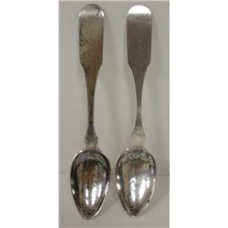 PR. OF DELAWARE COIN SILVER SPOONS