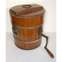 PRIMITIVE WOODEN CHURN