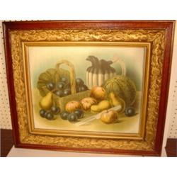 OAK & GILT DEC. FRAME