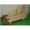 Image 2 : PRIMITIVE CHILD'S PUSH SLEIGH