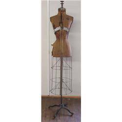 VINTAGE DRESS FORM DISPLAY