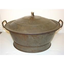PRIMITIVE METALWARE COOKING POT