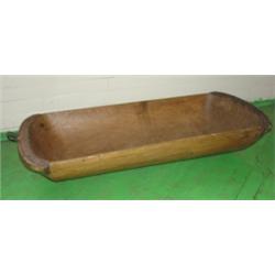 PRIMITIVE WOODEN TRENCHER