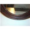 Image 3 : VICTORIAN WALNUT OVAL MIRROR