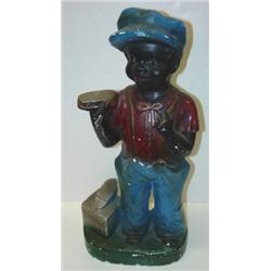 BLACK AMERICANA CHALKWARE STATUE