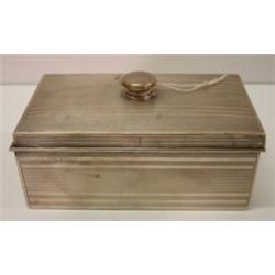 STERLING SILVER CASED BOX
