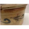 Image 2 : BLUE DEC. STONEWARE CROCK