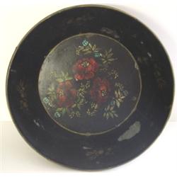 TOLEWARE CIRCULAR BOWL