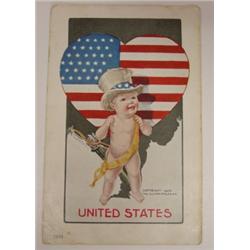 PATRIOTIC POSTCARD