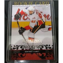 2008-09 Upper Deck #203 Adam Pardy YG RC