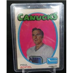 1971-72 O-Pee-Chee #1 Paul Popiel