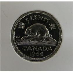 1964 Canadian 5 Cent Coin