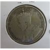 Image 2 : 1920 Canadian Silver King George 50 Cent Coin